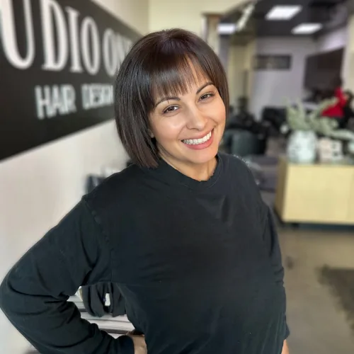 Luxury hair color transformation, Studio One Fresno