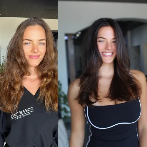 Luxury hair color transformation, Studio One Fresno