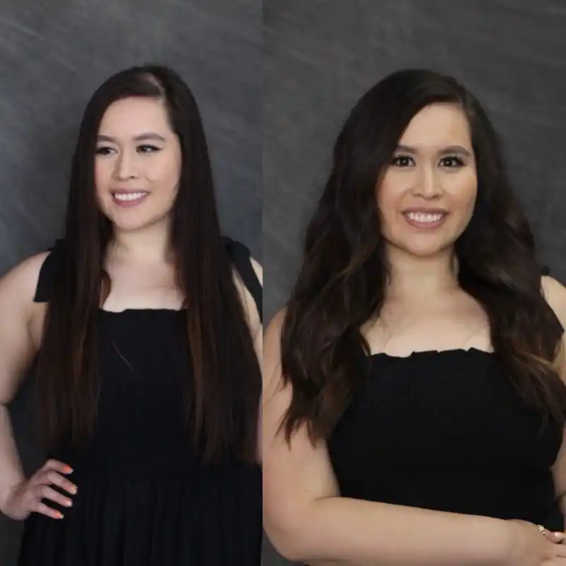 Hair color transformation
