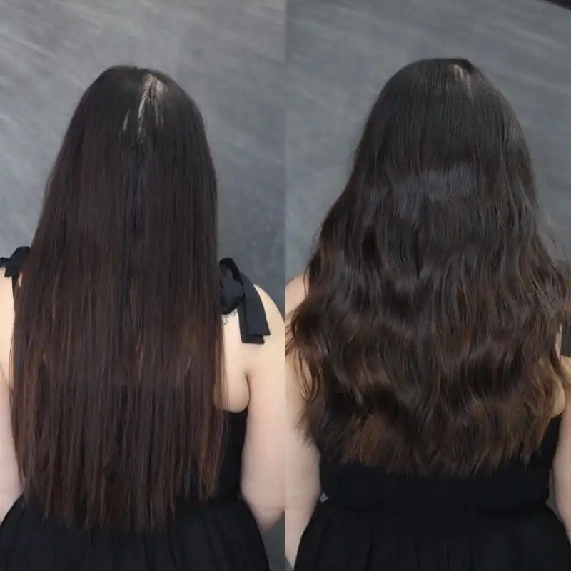 Hair color transformation