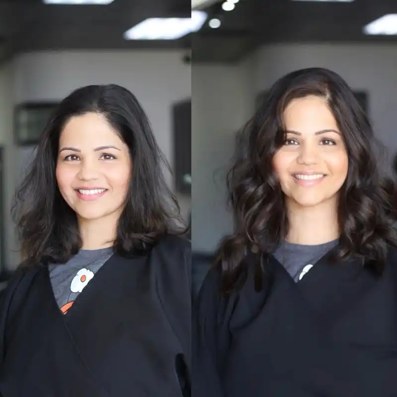 Hair color transformation