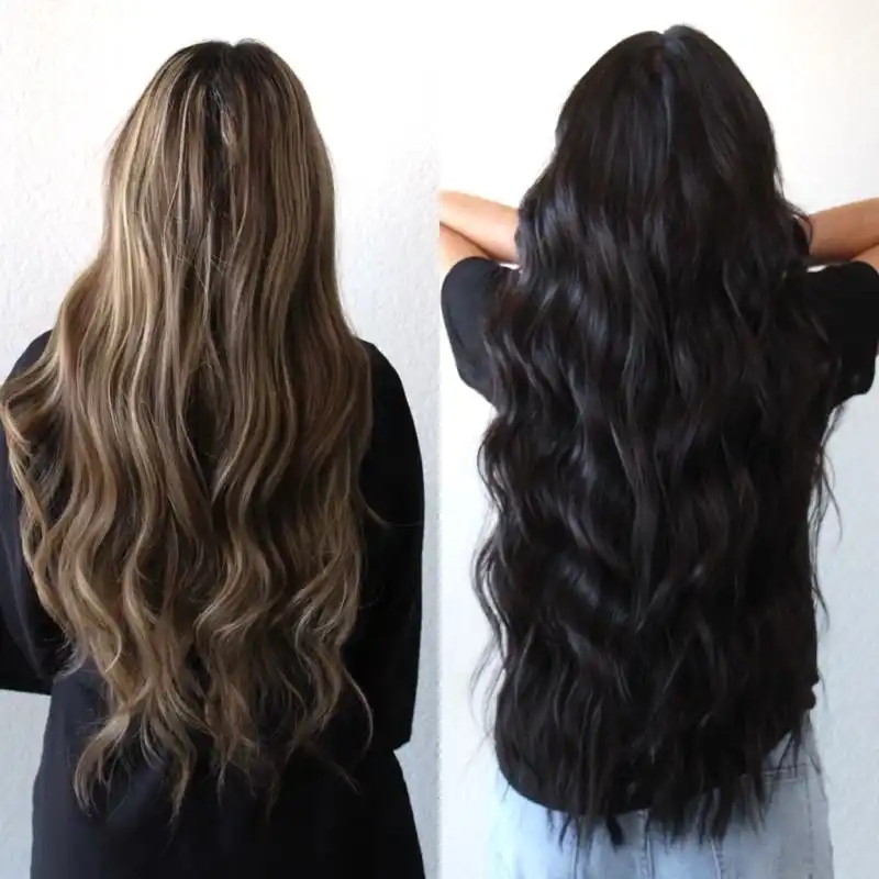 Hair color transformation