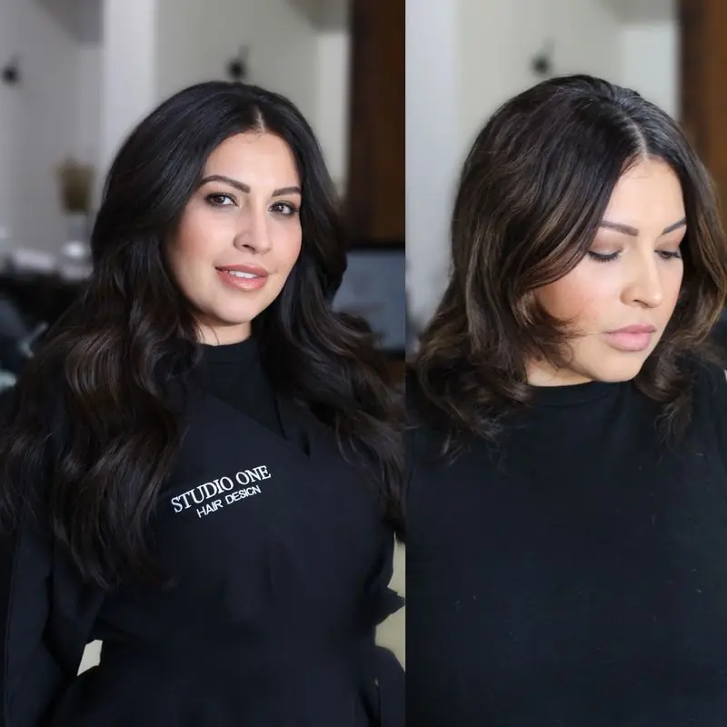 NBR hair extension transformation