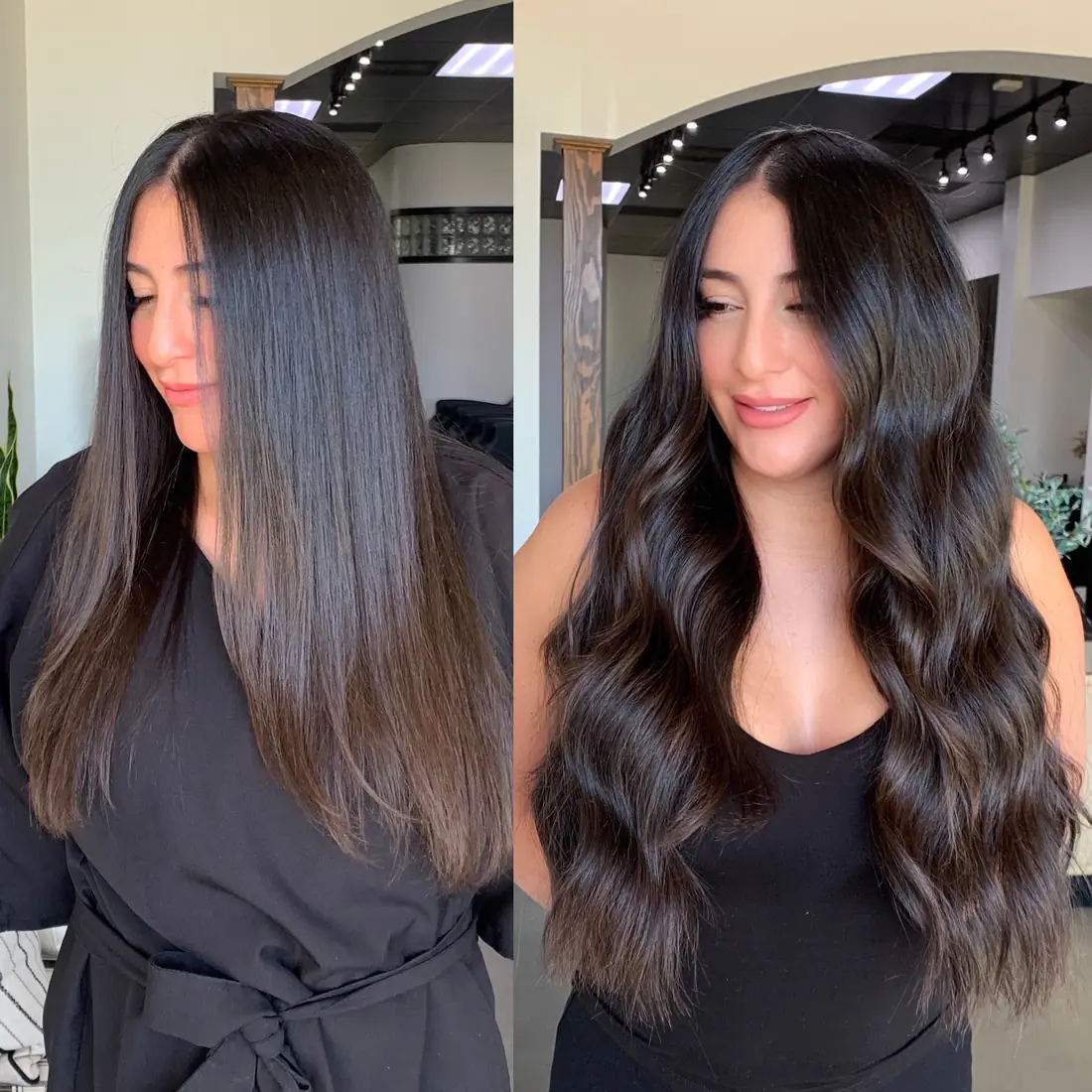 Gloss-finished blonde color, Studio One Fresno