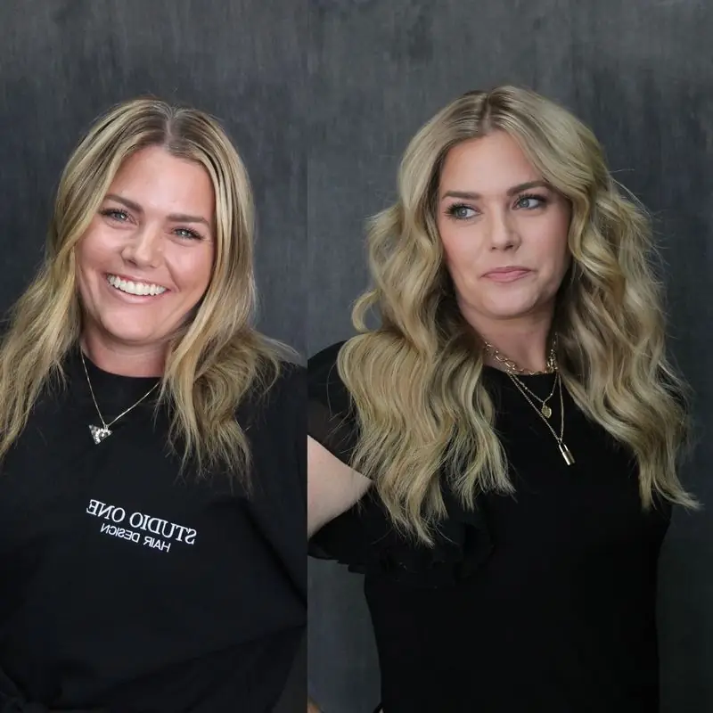 NBR hair extension transformation