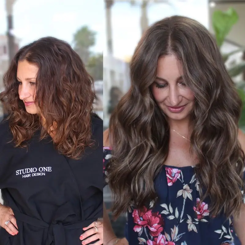 NBR hair extension transformation