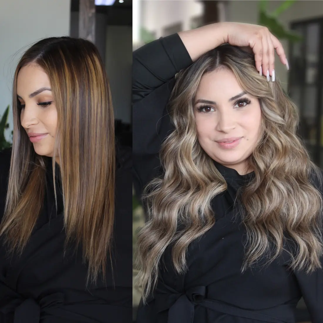NBR hair extension transformation