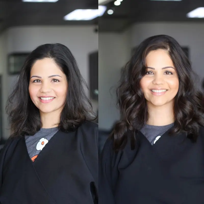 NBR hair extension transformation