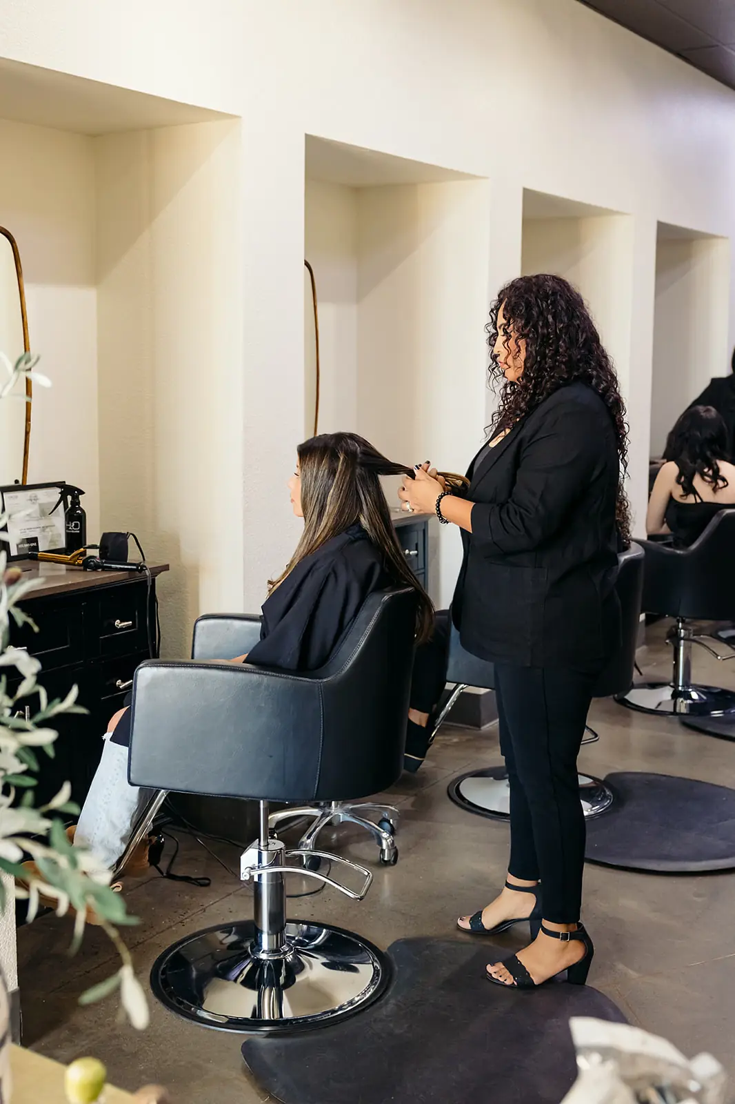 Inside Studio One salon