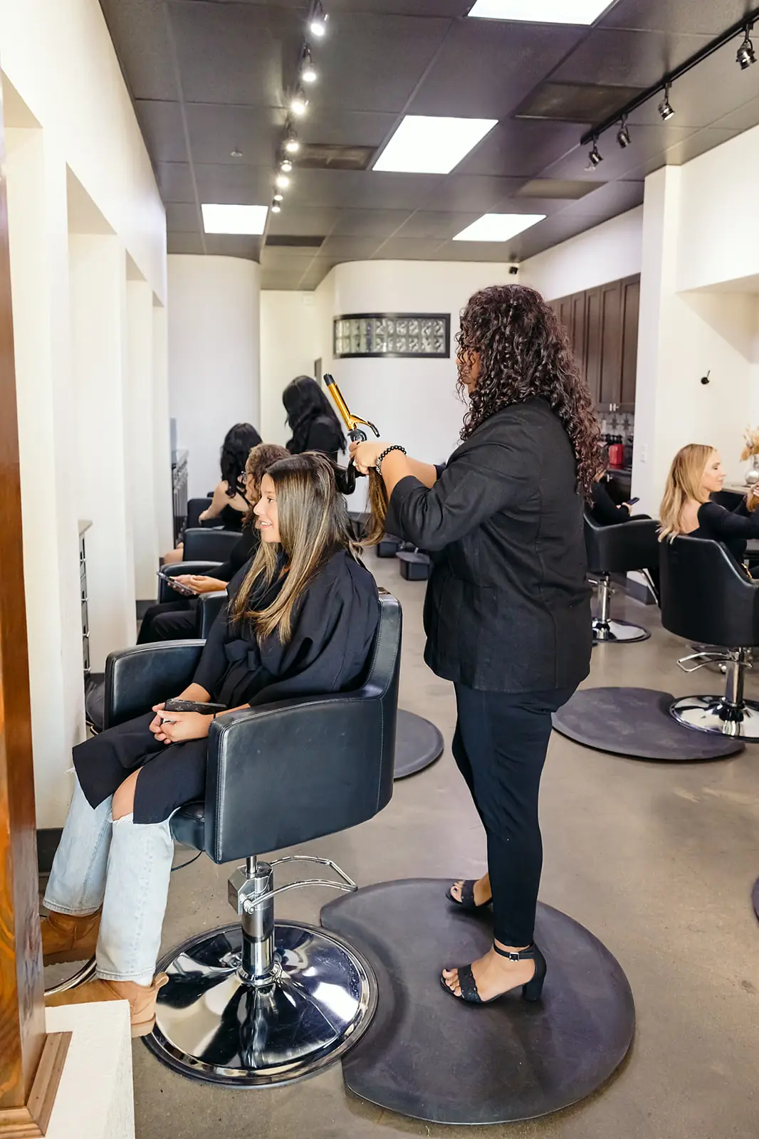 Inside Studio One salon