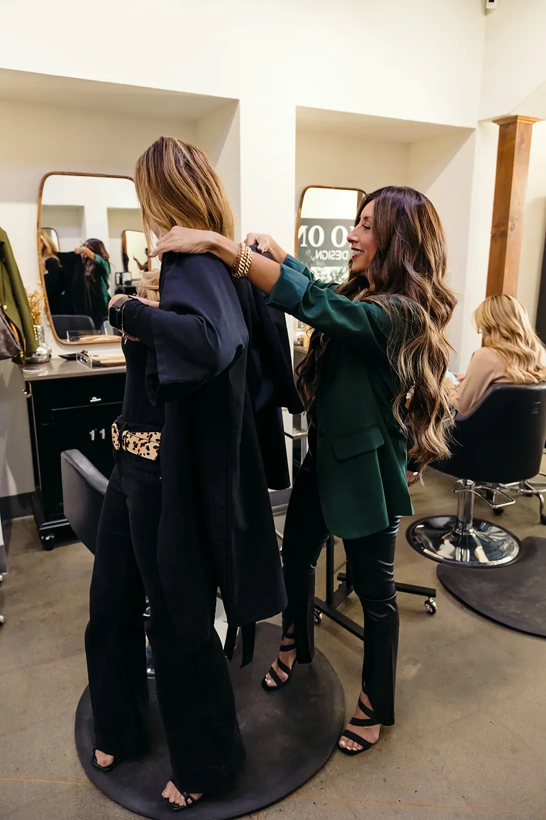 Inside Studio One salon