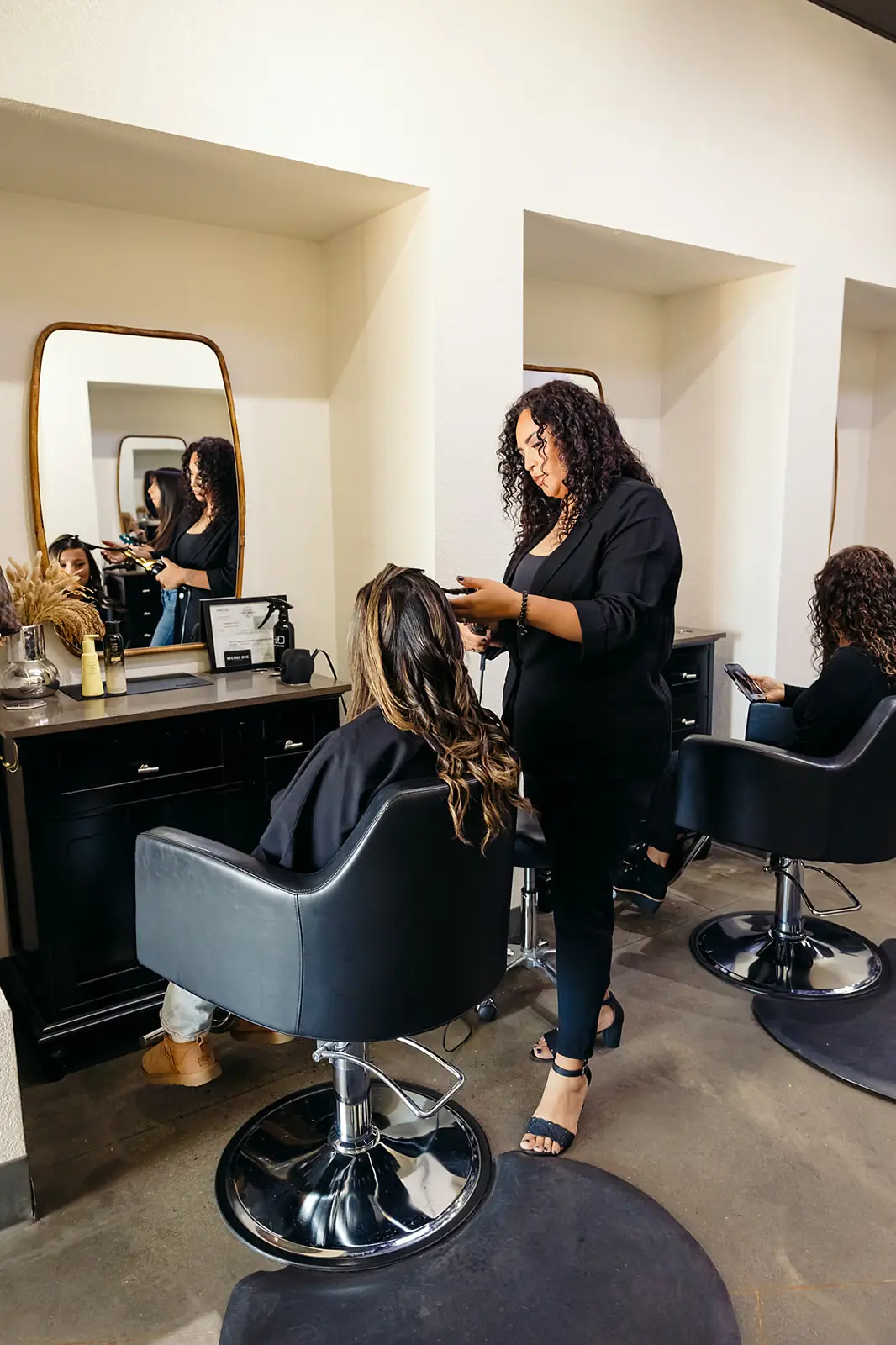 Inside Studio One salon