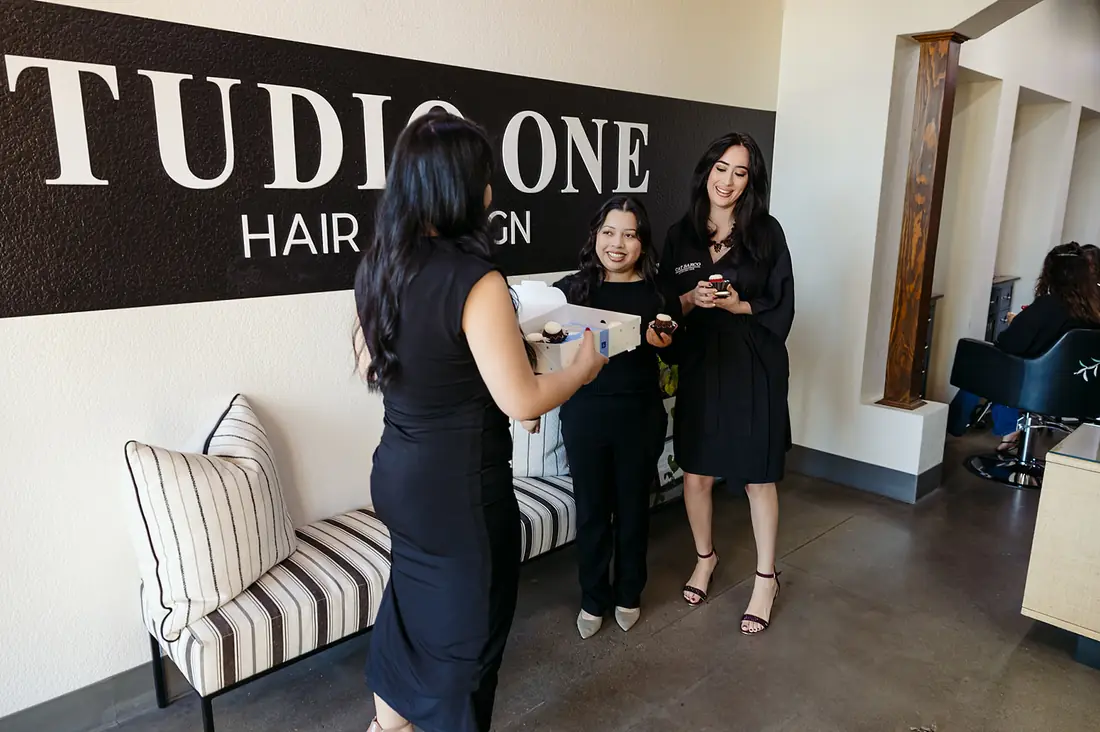 Inside Studio One salon